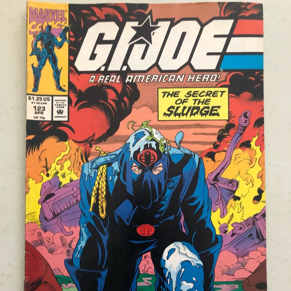 G.I.JOE Comic Book #123 Apr 1992